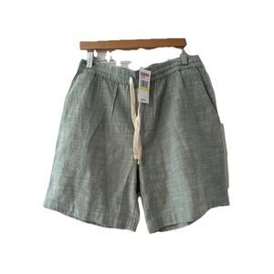 Vinyard Vines Cotton Slub Jersey Shorts Olive Sage Size Small NWT $66